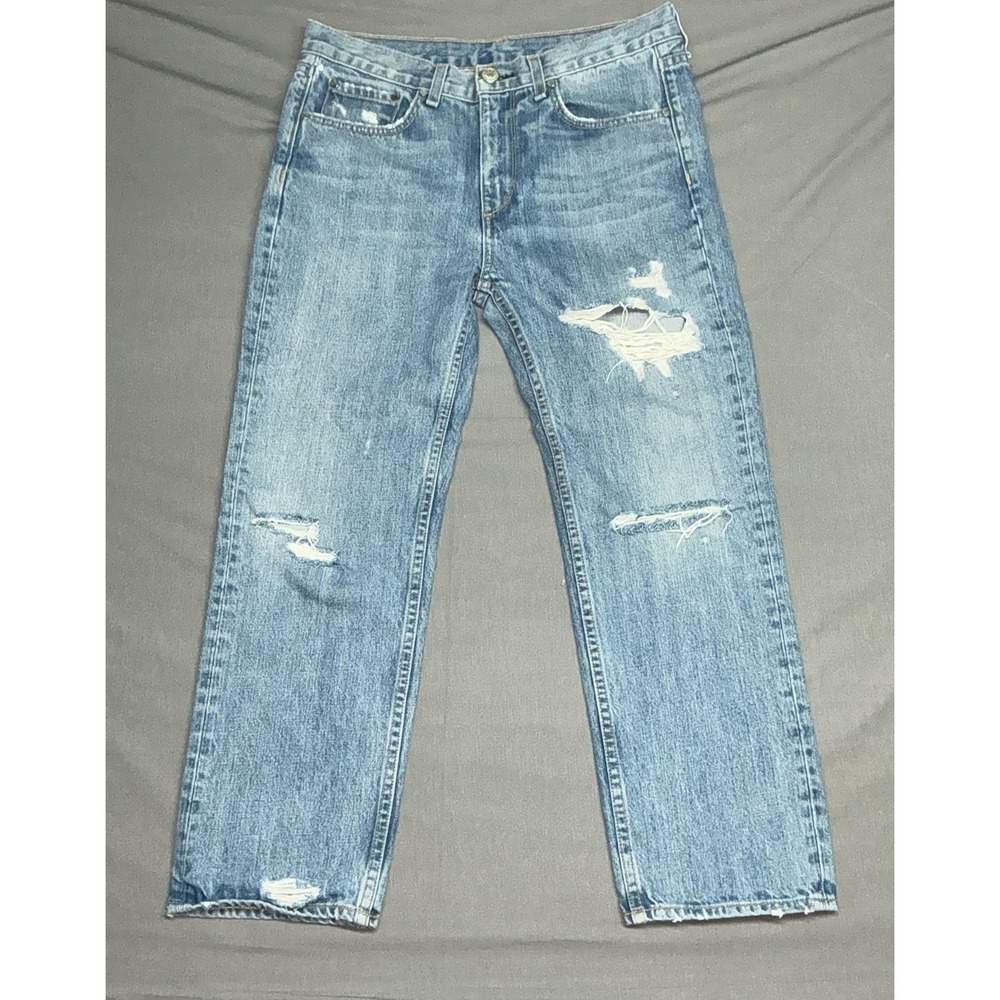 Rag And Bone Jean hel Holes Boy Jean Size 25 Distressed